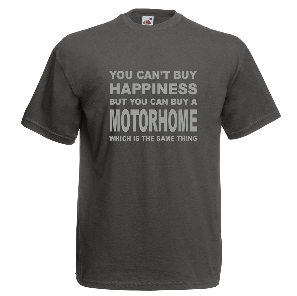 Happiness Motorhome T-Shirt, Glamping TShirt, Camping T Shirt, Funny T Shirt