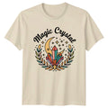 Magic Crystal Moon Boho Celestial T-Shirt