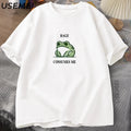 Funny Frog Graphic T-Shirt Rage Consumes Me Meme Unisex Tee