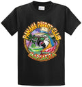 Panama Parrot Club Cotton Printed Tee Shirt Regular and Big and Tall Sizes
