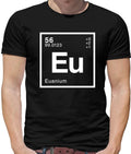 Element Name Euan Mens T-Shirt - Surname - First Name - Physics - Science - Nerd
