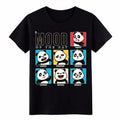 "Mood of the Day" Funny Panda Weekday Mood T-Shirt, Humor Graphic Tee