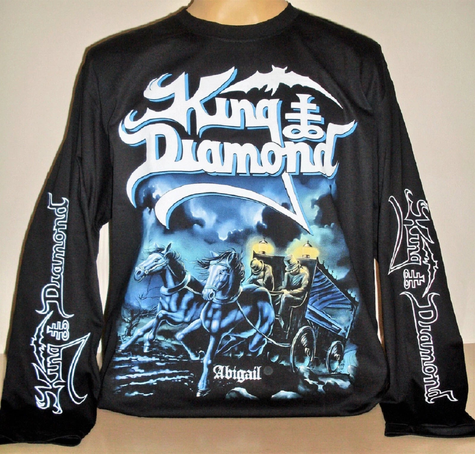 King Diamond Abigail Long Sleeve T-Shirt Size S M L XL 2XL 3XL Mercyful Fate New