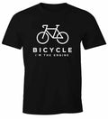 Men's T-Shirt Bicycle Sayings Bicycle I'm the Engine Bike Bike Fun Shirt Saying