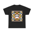 Unisex Adult T Shirt Art Deco Kawaii Cat Geometric Pattern Graphic Tee Cute Fun