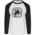 Odin Wotan Vikings Valhalla Norse Mythology Mens L/S Baseball T-Shirt