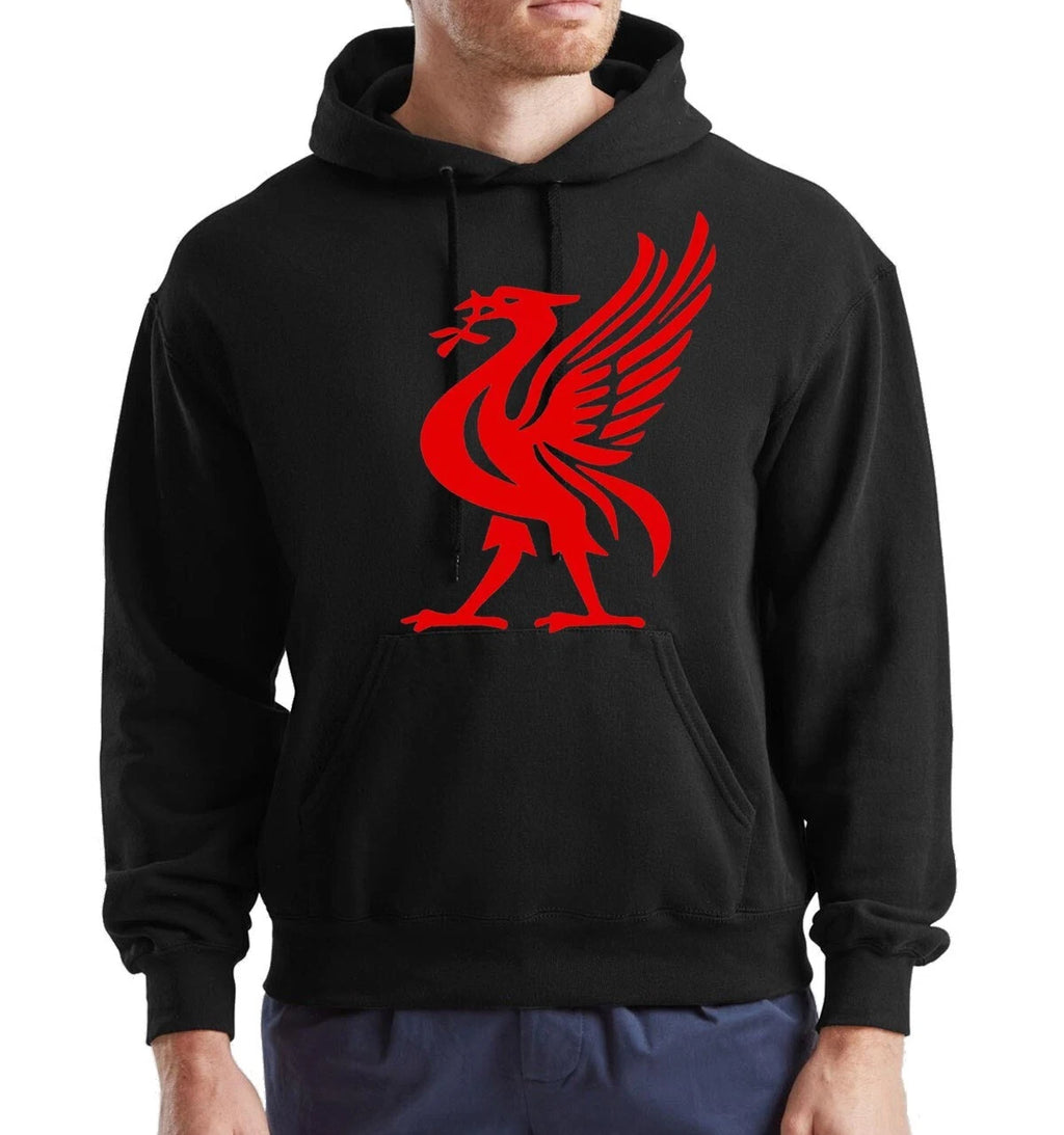 Liverpool Liver Bird Sports Liverpudlian Hoody Long Sleeve T-Shirt Logo Present