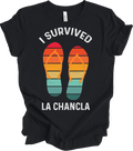 I Survived La Chancla Funny T-Shirt, Mexican Humor Tee