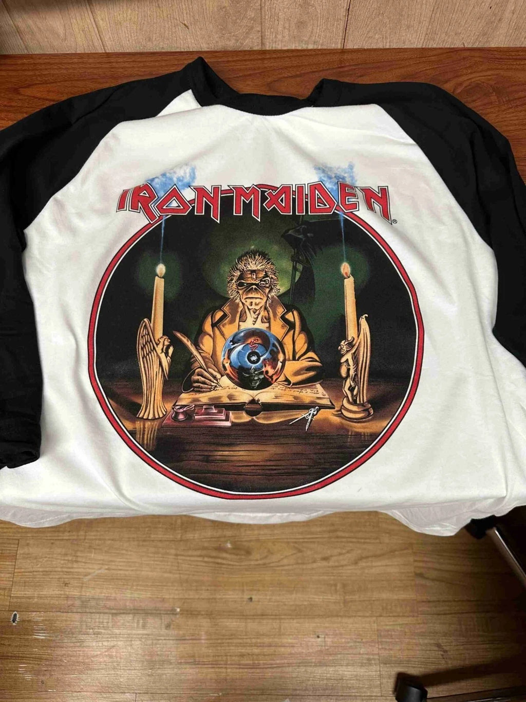 Iron Maiden Seventh Son of a Seventh Son Tour 1988 Raglan S to 3XL