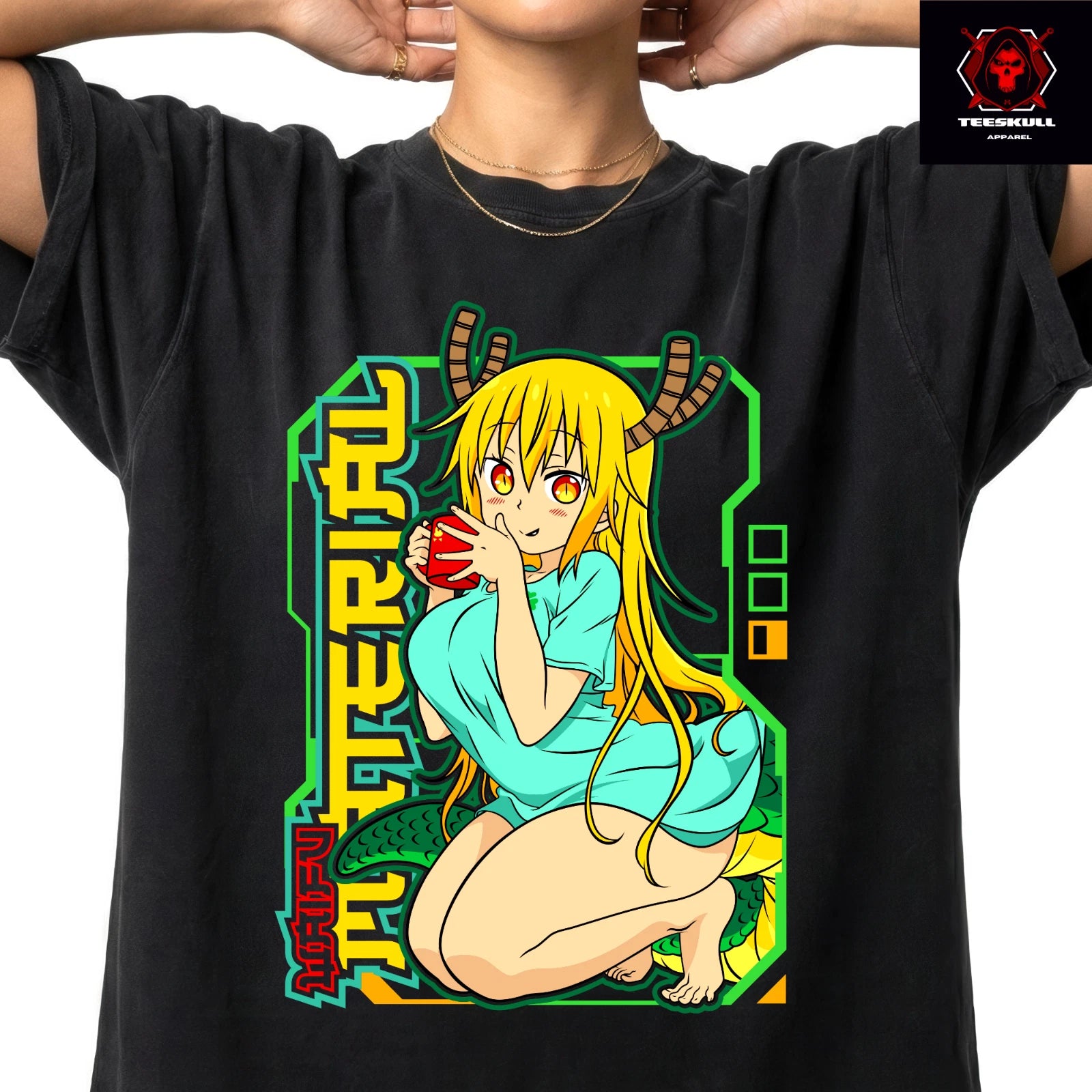 Waifu Kawaii Anime Sexy Girls Manga Unisex Premium Cotton Graphic T-Shirt 🔥