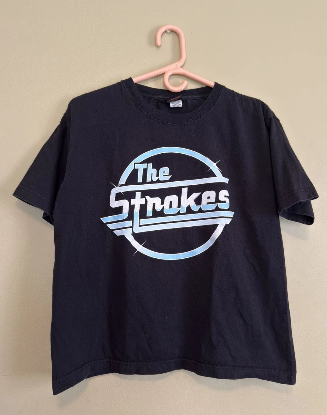 The Strokes Vintage Shirt Large Y2K 2000’s Cinderblock