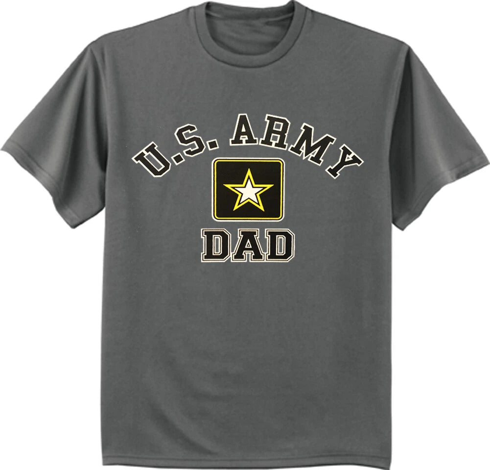 Army Dad T-shirt Mens Gifts Graphic Tees Clothing Apparel Gear Accessories