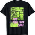 The Twilight Zone Pop Art Color Collage Retro TV Show T-Shirt