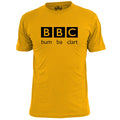 Mens BBC Bum Ba Clat Funny T Shirt TV Reggae