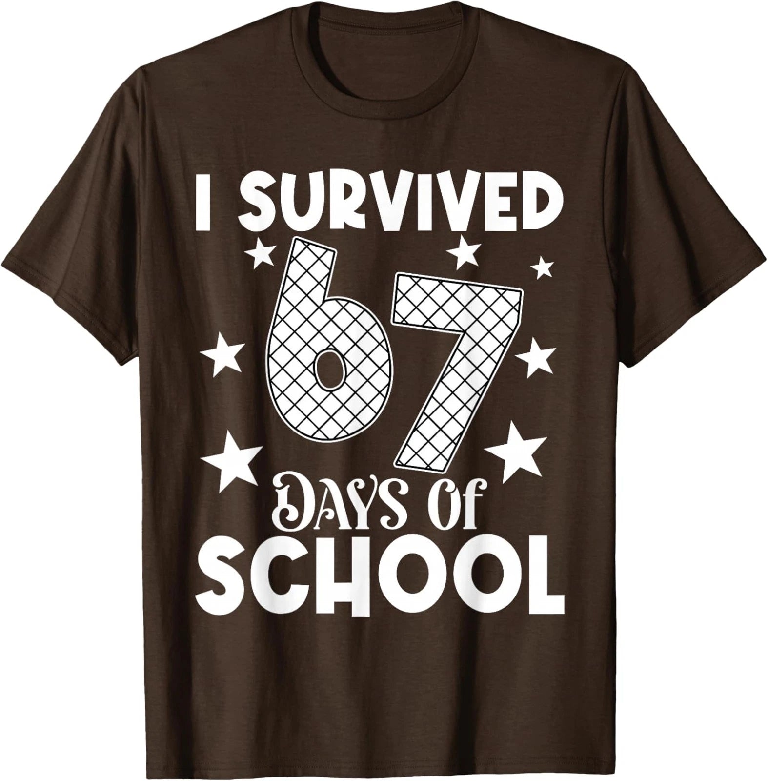 Design Funny Survived Meme Six Seven School Funny Unisex T-Shirt