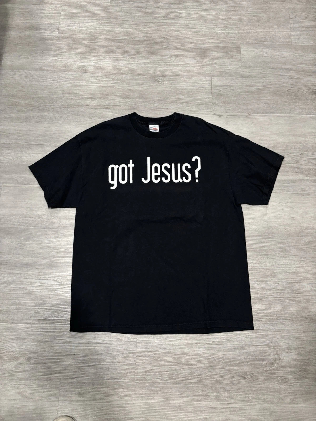Vintage Y2K Got Jesus? Parody Graphic T-Shirt Size XL