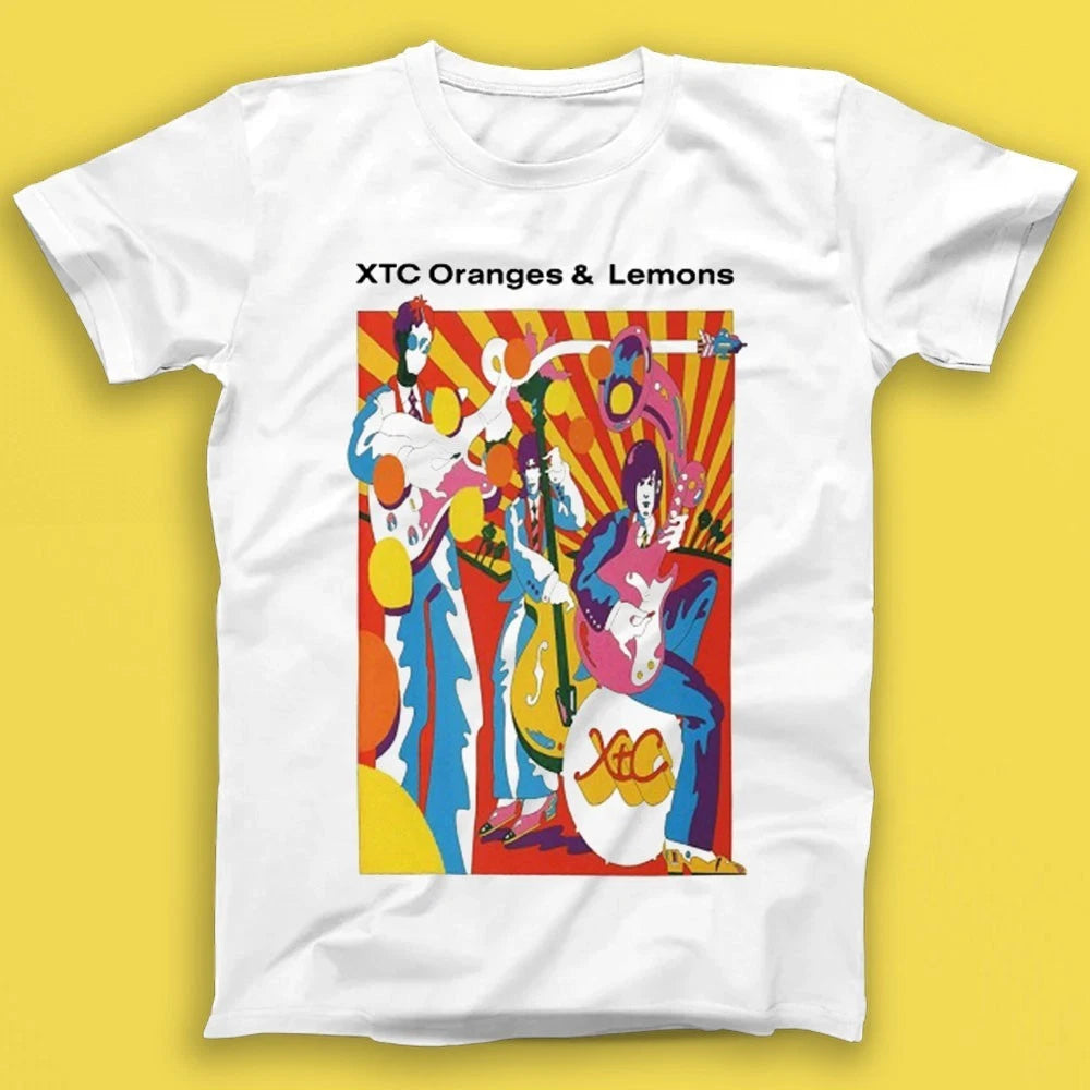 XTC Oranges and Lemons Pop Rock Music Gift Tee Tshirt T1692