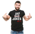 Men's Dad Jokes Shirt Humorous Dad T-Shirt Funny Father Birthday Gift Tee