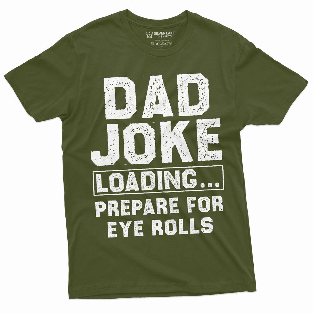 Dad Gifts for Christmas Funny Dad joke eye rolls Tee Men's Father's day shirt