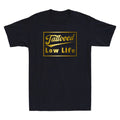 Tattooed Low Life Funny Saying Quote Joke Gift Golden Print Novelty Mens T-Shirt