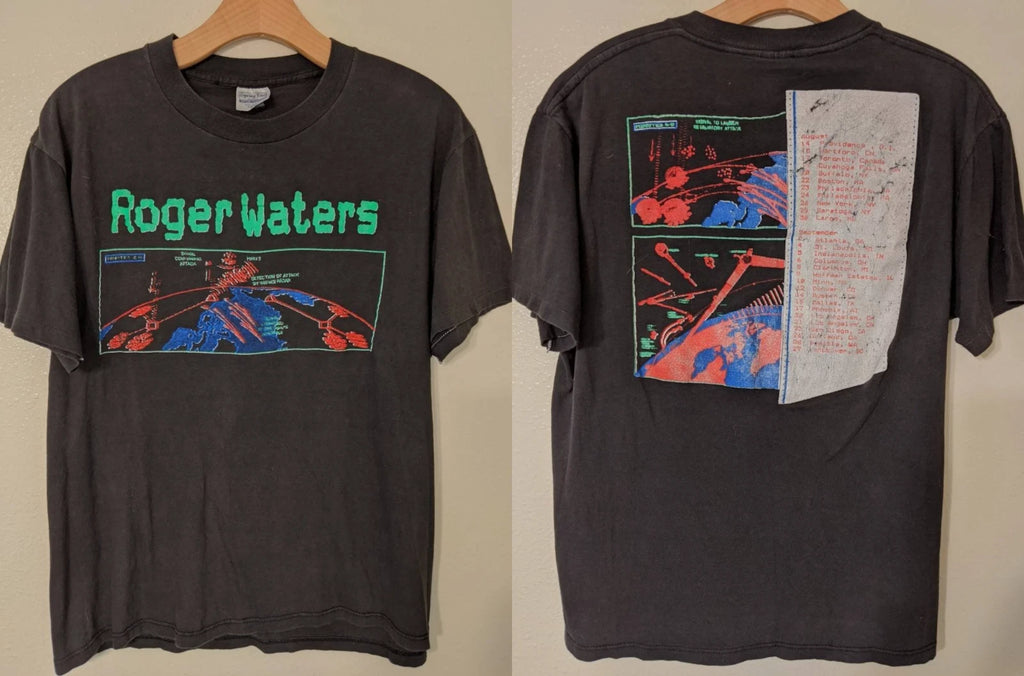 Vintage 80s Roger Waters USA Tour Shirt