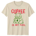 Coffee Is My Fuel Unisex T-Shirt Coffee Lovers Gift For Him And Her