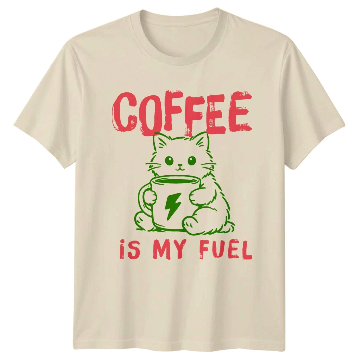 Coffee Is My Fuel Unisex T-Shirt Coffee Lovers Gift For Him And Her