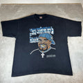 Vintage Y2K TND Platinum Ice Graphic T-Shirt Mens 3XL Black Hip Hop Streetwear