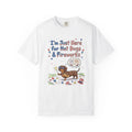 Hot Dogs & Fireworks Dachshund T-Shirt | Fourth of July Tee, Cotton, Funny