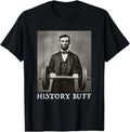 Funny Abraham Abe Lincoln Shirt July 4th History Buff Mens T-Shirt
