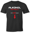 Mens T-Shirt Alcohol Control - Please Blow Here Funny Drinking Shirt Drinking