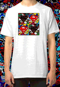Pop Art Rock Punk Retro Vintage Cult Superman Comic T Shirt INISHED Productions