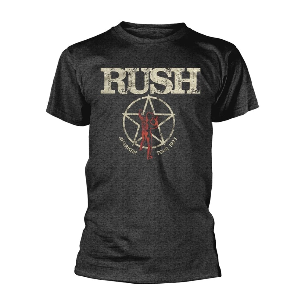 Rush American Tour 1977 A Farewell to Kings Official Mens T-Shirt