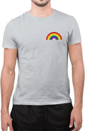 Pride Rainbow Flag Bisexual Design Novelty Tee Great Gay Pride Clothing T-Shirt