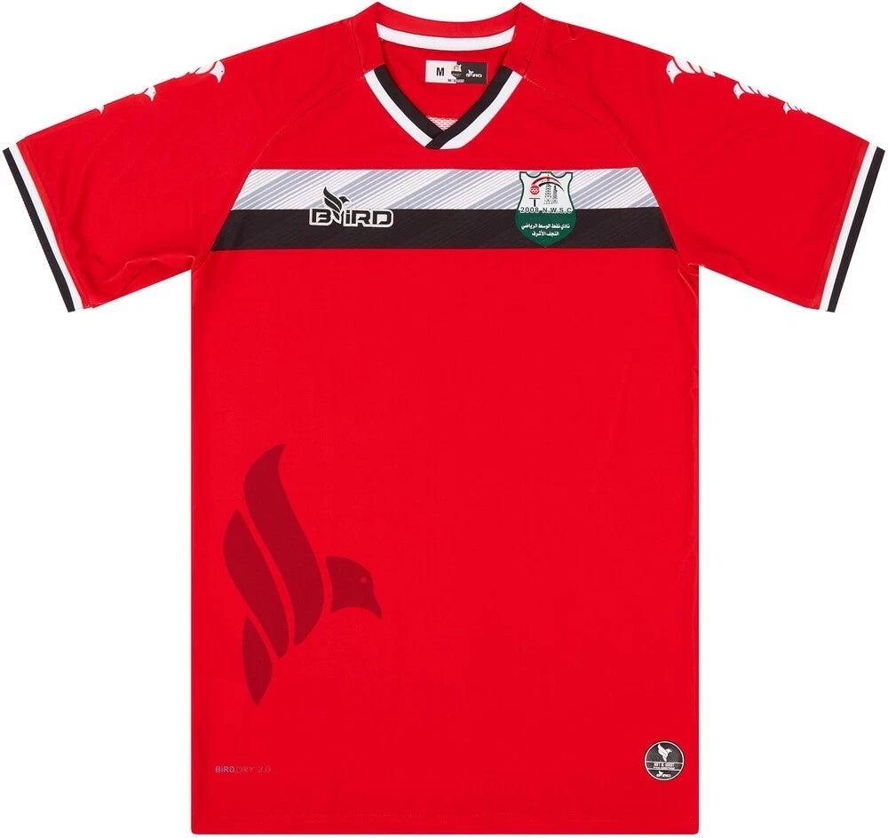 Bird Mens 2020-21 Naft Al-Wasat Goalkeeper Football Shirt / Red / RRP £40