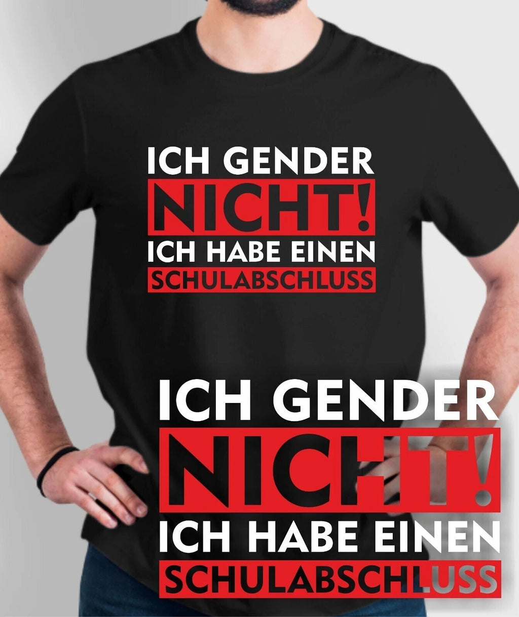 I don't gender! I Have A High School Graduation Men Men T-Shirt