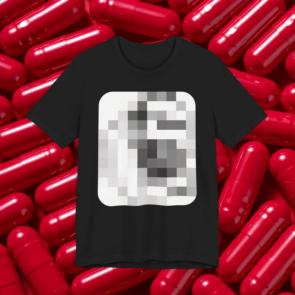 Guess who? IYKYK, Pixelated Tee | Censored Meme T-Shirt, Bad Goy, Based 4chan