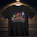 Halloween III Visit Santa Mira Silver Shamrock Novelties T-Shirt Black S-3XL