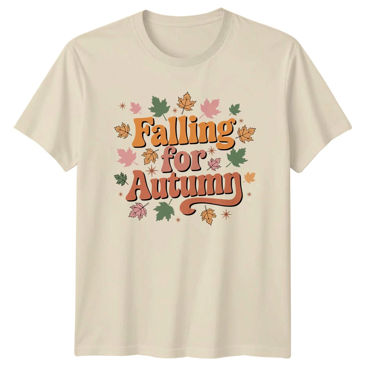 Falling For Autumn T-Shirt Fall Season Typography