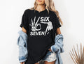 6 7 Meme Shirt, Funny Skeleton Hands Tee, Halloween hirt, Six Seven T-shirt