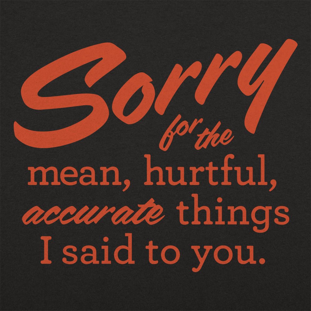 Sorry For All The Things