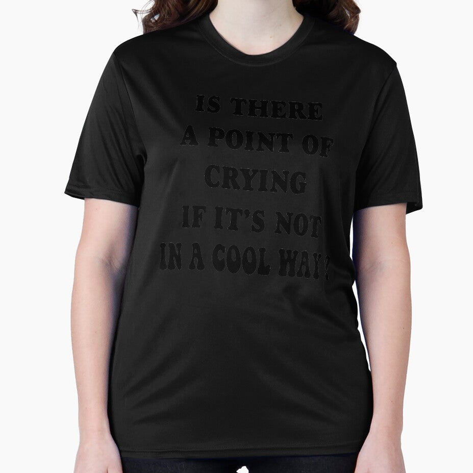 Is there a point of crying, if it's not in a cool way? by Yulia Khrushcheva