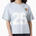 Portugal Soccer Number 25 Vintage Sports Fan by OliviaHayesArt