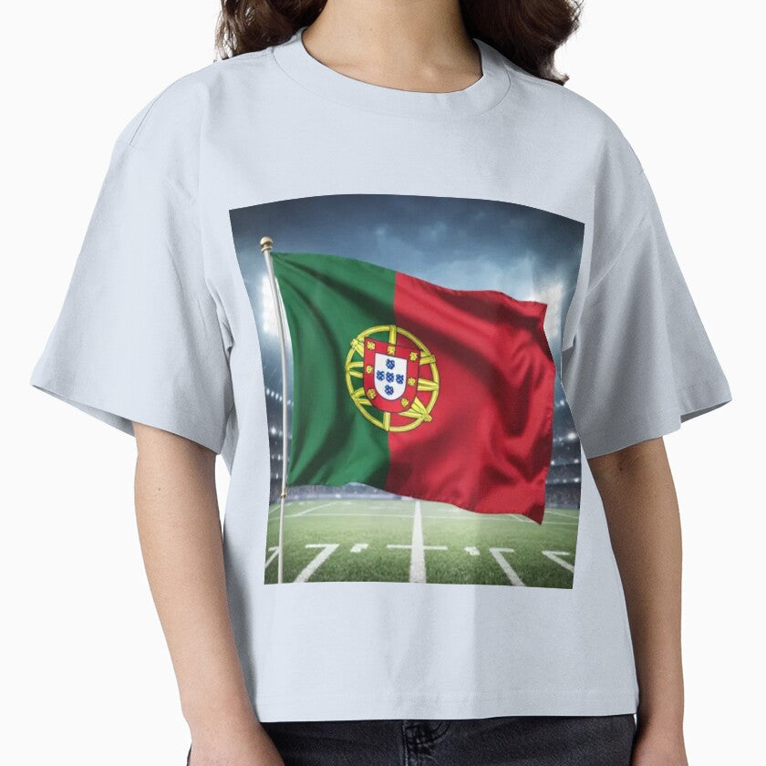 Portugal Flag 3D Football Design – Supporters Portugal by artsdesignpro