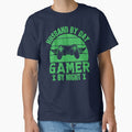 Night Gaming Hubby: Gamer Husband Controller Geek Gift by Shop Deebo
