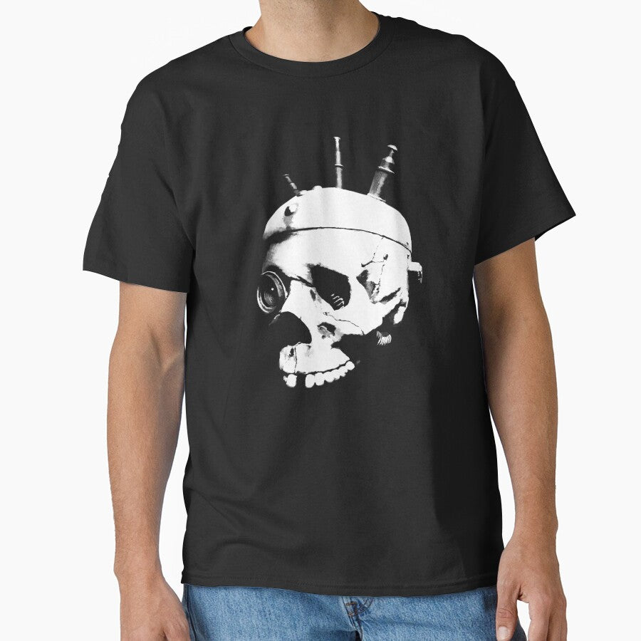 Cyberpunk Skull Mod.3 (White) by 7S Seveness Design