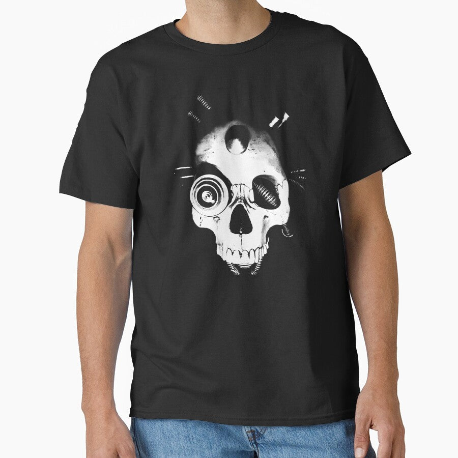 Cyberpunk Skull Mod.2 (White) by 7S Seveness Design