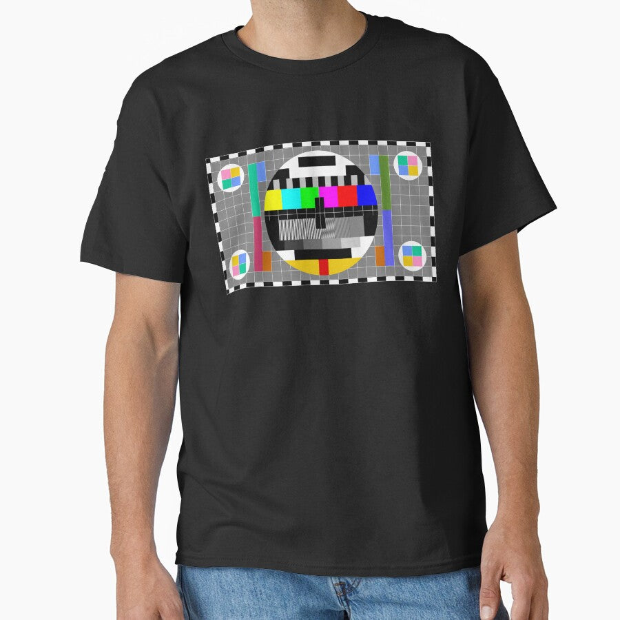 Calibration Test Card, TV monitor film, video geek by Glimmersmith
