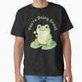 You're Doing Great | Cute Frog Mental Health Affirmation Sticker | Self Love Gift | Encouraging Quote Sticker by Davestre Designs