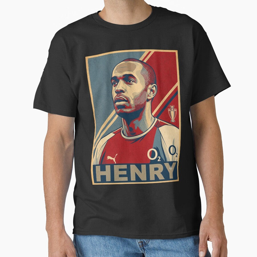 Thierry Henry - Sports Poster Illustration - Hope art by delacerdaan